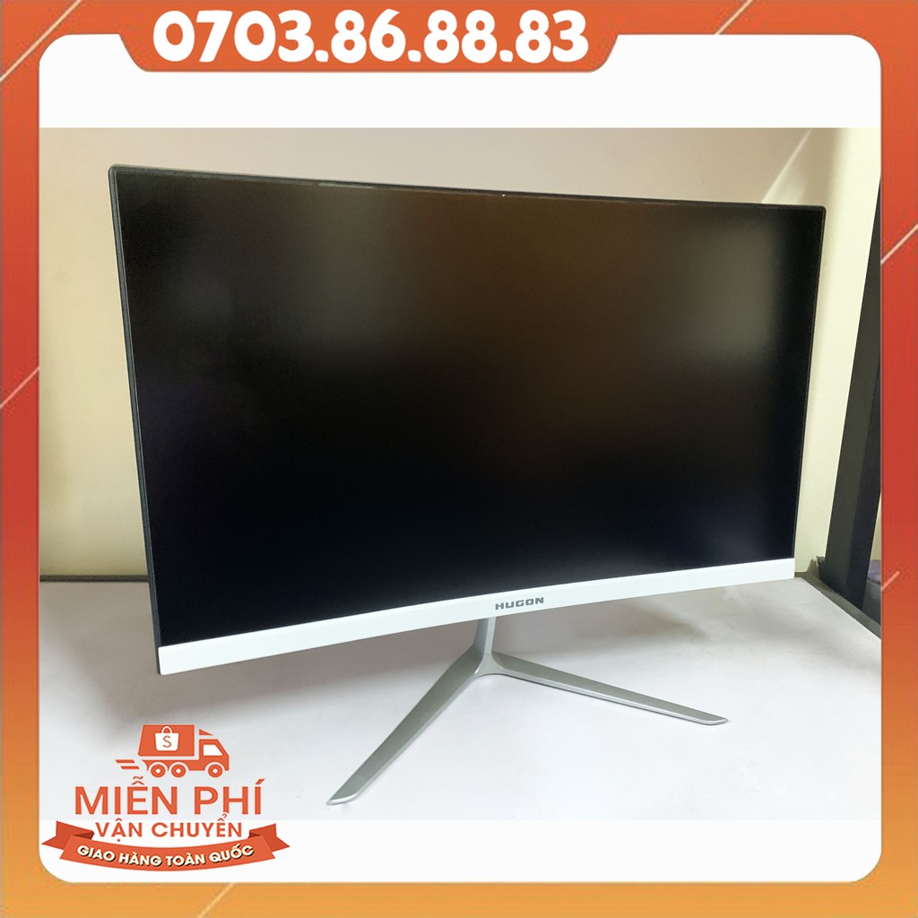 Màn Hình Máy Tính 24inch 75Hz Cong Full Viền New HUGON Q24