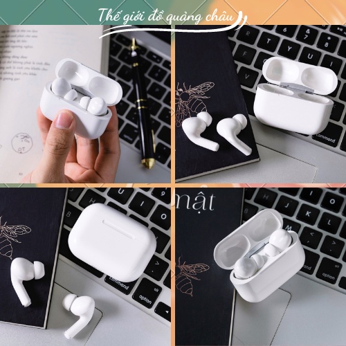 Tai Nghe Bluetooth PRO, Không Dây Bản Cao Cấp, Định Vị, Đổi Tên,Cảm Ứng Dùng Cho Tất Cả Các Máy Điện Thoại (TN2)