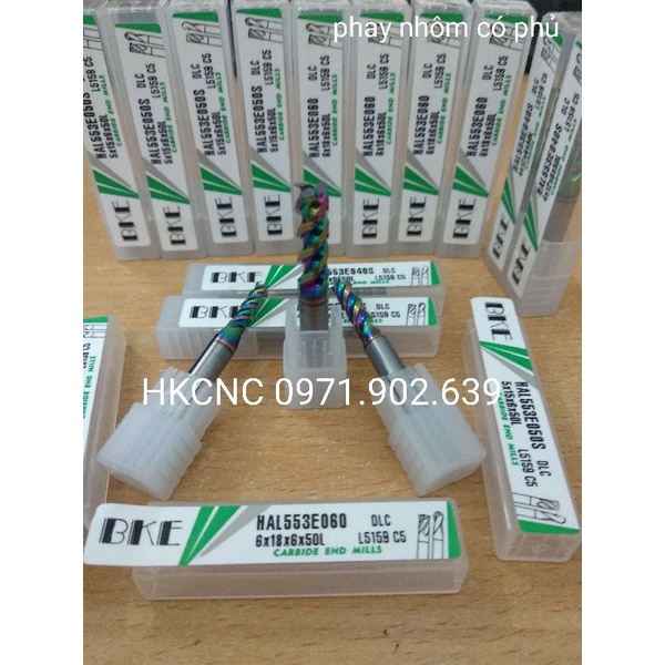 DAO PHAY NGÓN NHÔM -HAL55(CÓ PHỦ) 3 ME CẮT(G1)