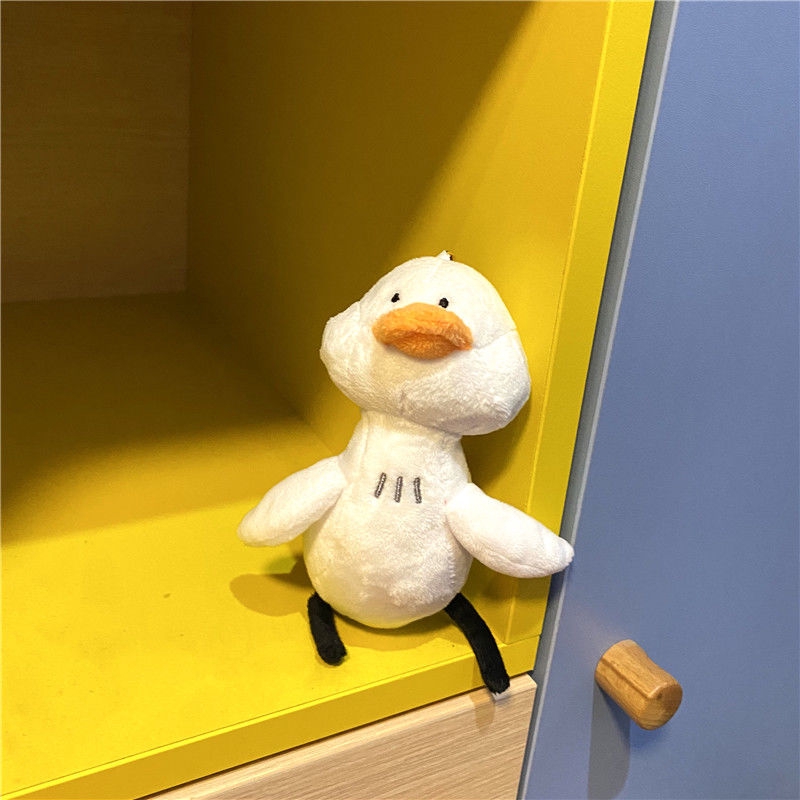 Móc Khóa Hình Chú Vịt Nhồi Bông Nhỏ Nhắn Dễ Thương 23524