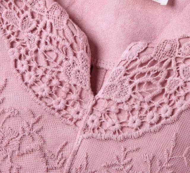 ĐẦM NHUNG PHỐI REN | BigBuy360 - bigbuy360.vn