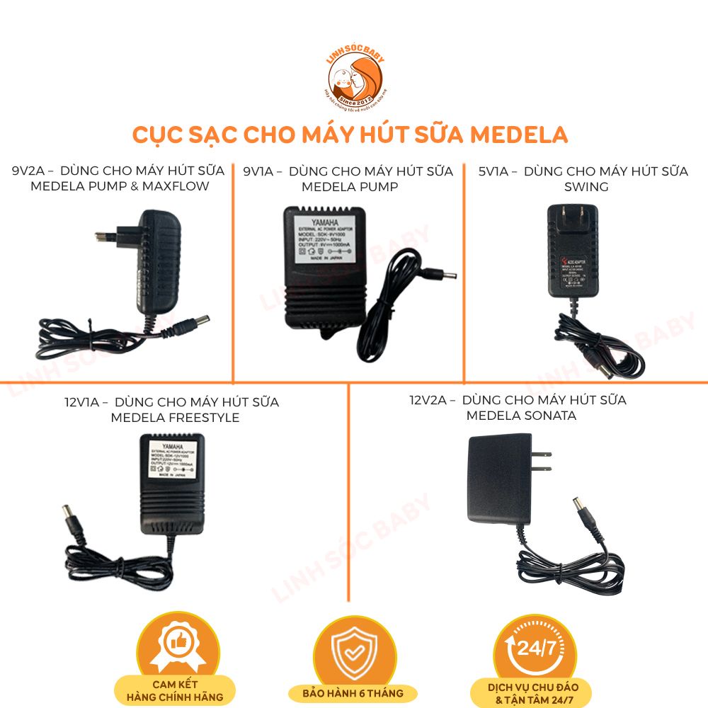 0Cục nguồn điện máy hút sữa Pump In Style Advance, Freestyle, Swing Maxi, Swing đơn