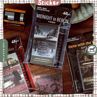 Gói 40 Sticker Ảnh Seeking The Memories Dán Sổ Trang Trí Bullet Journal, Trang Trí Sổ Tay - Tiệm Ngựa Gỗ