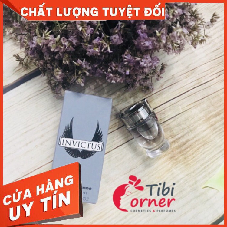 HÀNG CAO CẤP -  Nước Hoa Nam INVICTUS Intense Paco Rabanne 5ml chính hãng  - Hàng Cao Cấp