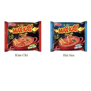 Mì Maxkay Acecook nấu 4 phút vị kim chi/ hải sản 80g