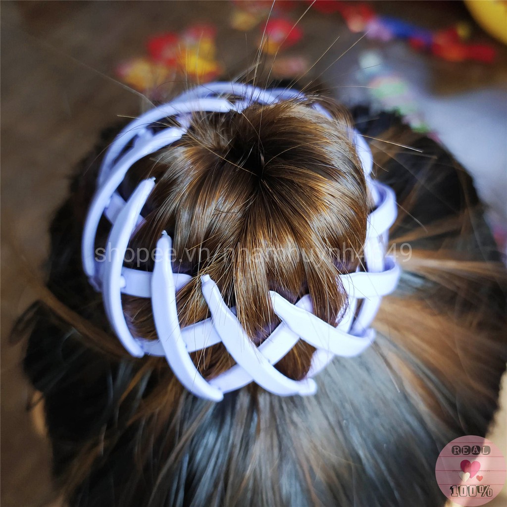 Sỉ 1 lố 12 chiếc kẹp chụp tóc nhiều màu | Đính hạt | Hình thật 100%