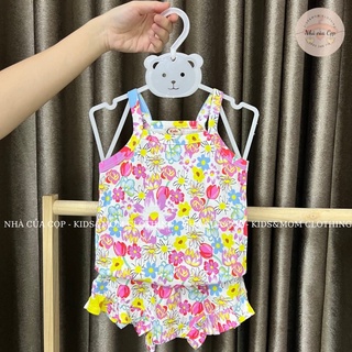 Bộ chip bé gái họa tiết