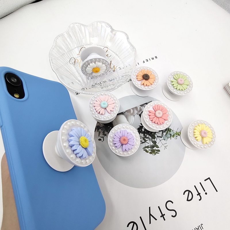Giá đỡ điện thoại để bàn hình hoa 3D độc đáo