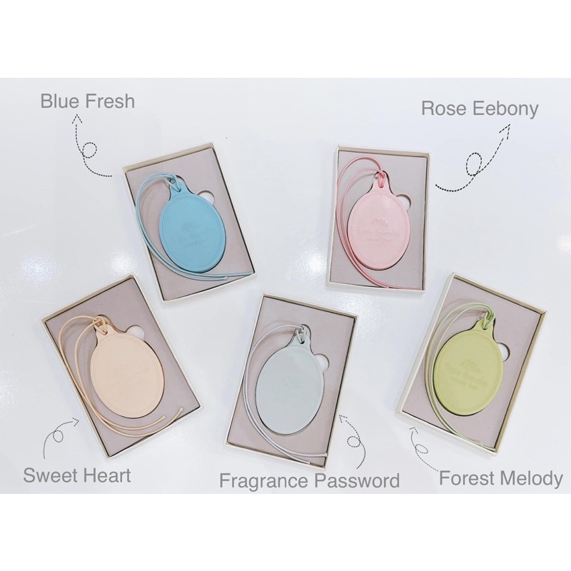 Nước hoa sáp thơm treo tủ quần áo, treo ô tô, treo nhà vệ sinh khử mùi ẩm mốc Scented Card- Card