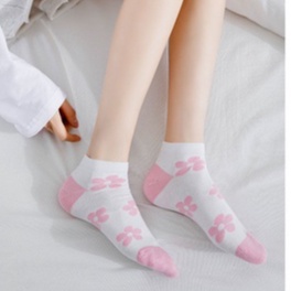 Vớ tất Pink Bear con gấu hồng cổ ngắn