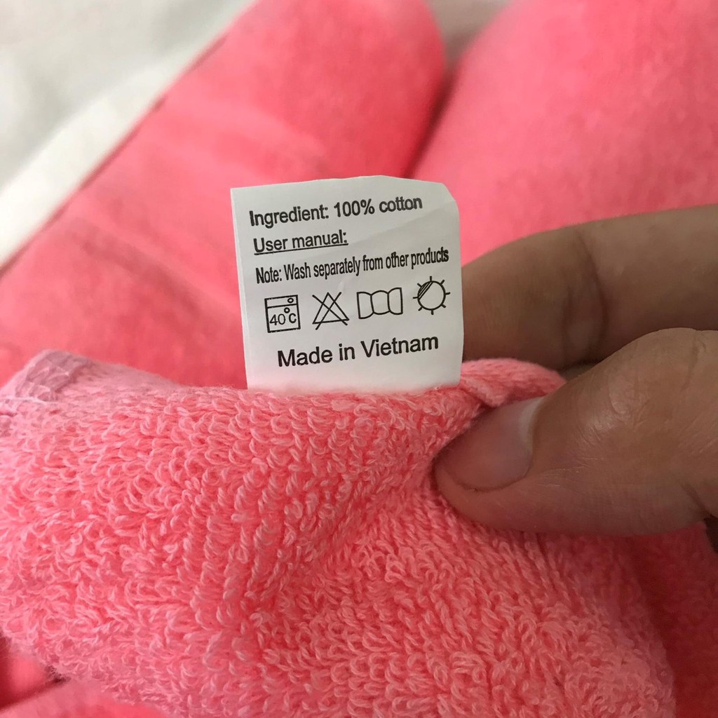 Khăn tắm gội khăn mặt cao cấp khăn bông cho bé cotton100% mền mịn thất hút không phai màu VIVA KT01