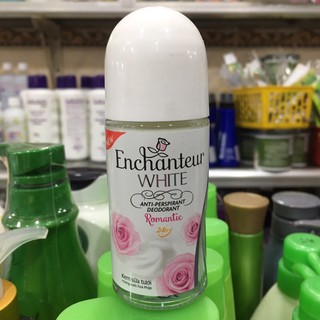 Lăn Khử Mùi Enchanteur White Romantic - Hồng 50ml