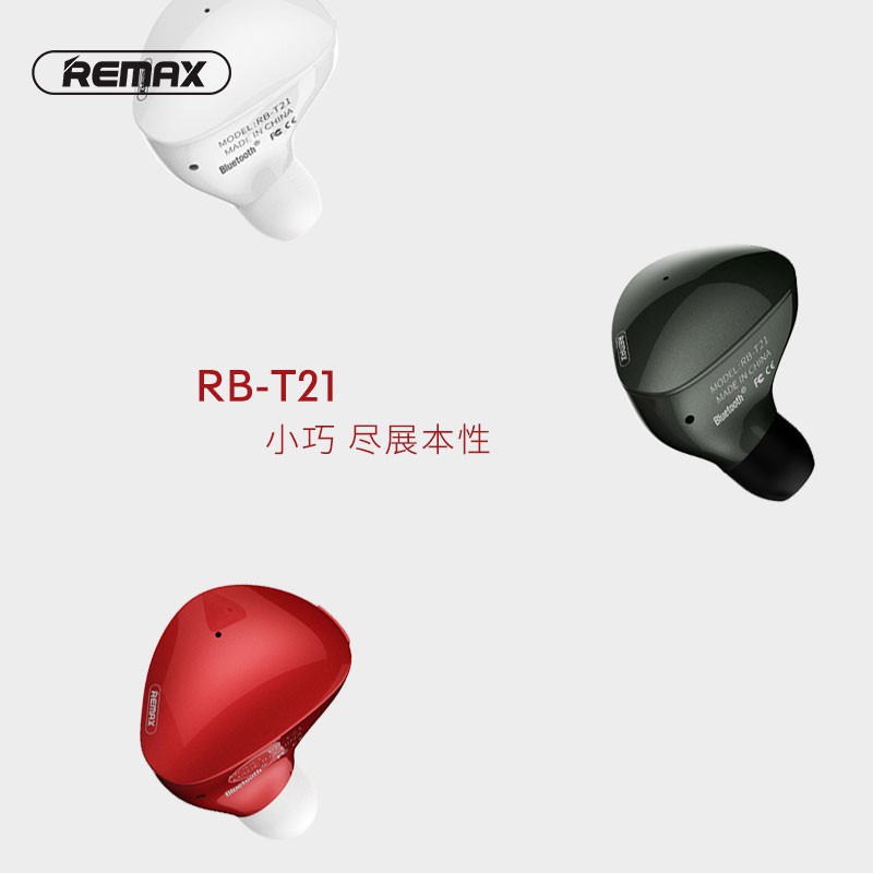 Tai Nghe Bluetooth Remax RB-T21 Mini ✓ Nhỏ Nhưng Có Võ ✓ Chính Hãng Bảo Hành 03 Tháng Toàn Quốc