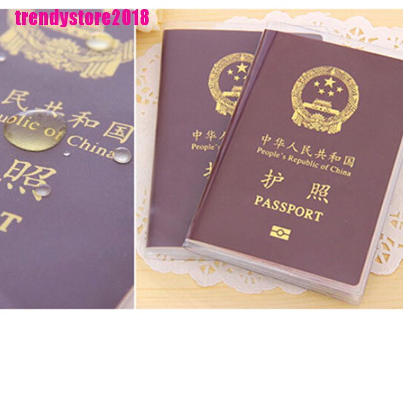 Vỏ Bọc Hộ Chiếu Bằng Nhựa Trong Suốt