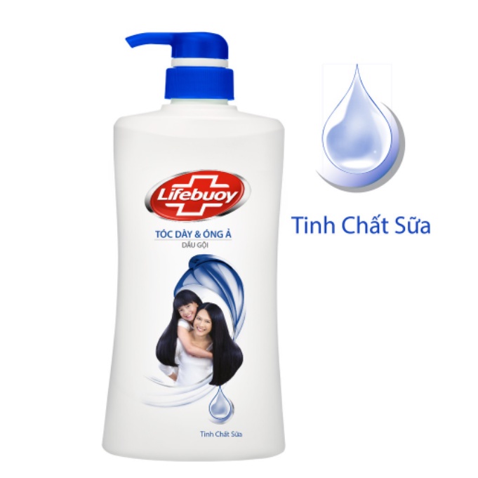 Nước rửa tay diệt, sát khuẩn &amp; Dầu gội Lifebuoy tóc dày mượt cho cả gia đình - Shop Viloet
