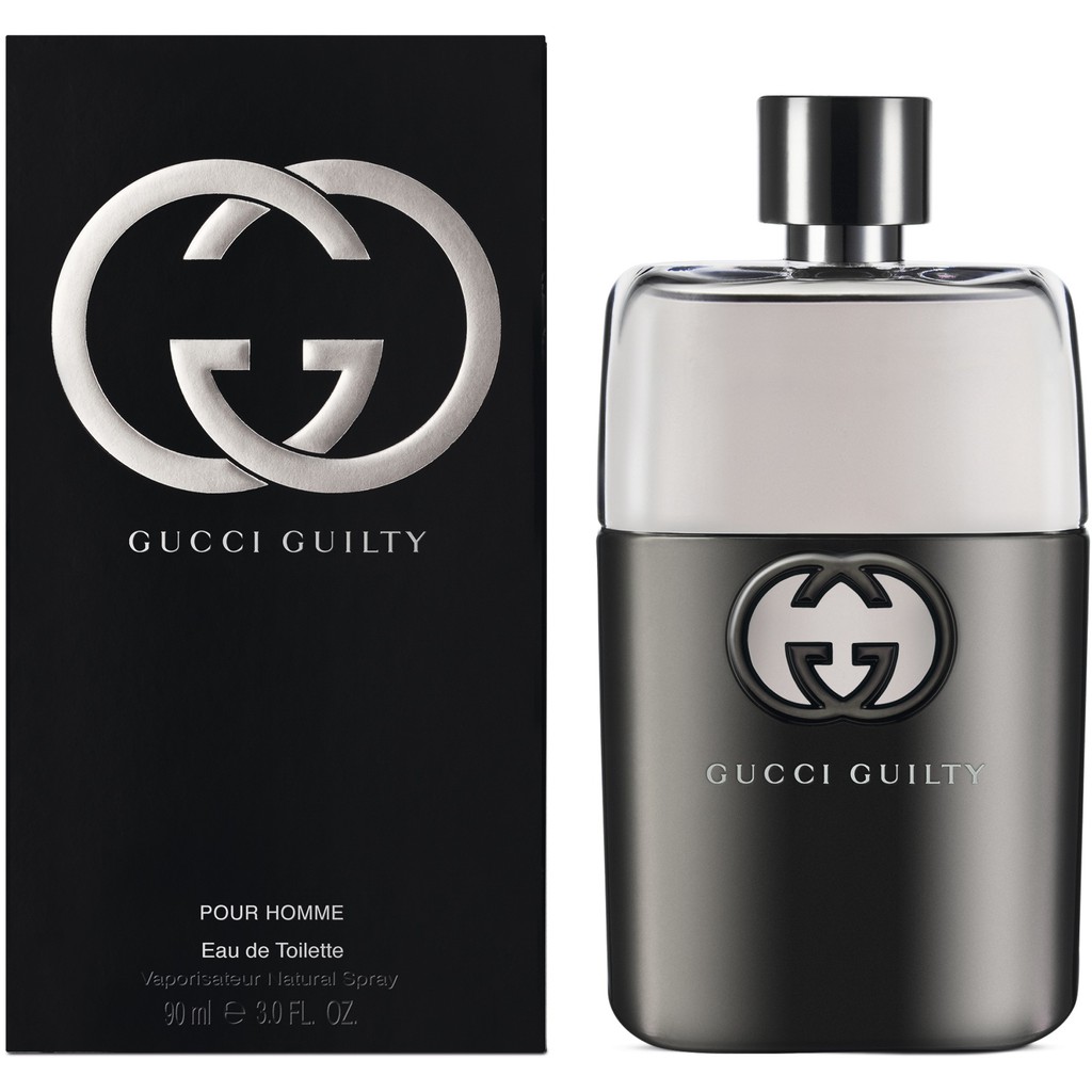 Nước hoa Gucci Guilty Pour Homme EDP 90ML, Nước hoa Gucci đen