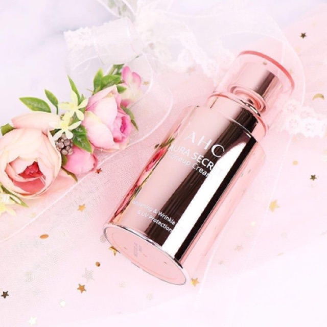 Kem dưỡng da nâng tone AHC - AURA SECRET TONEUP CREAM