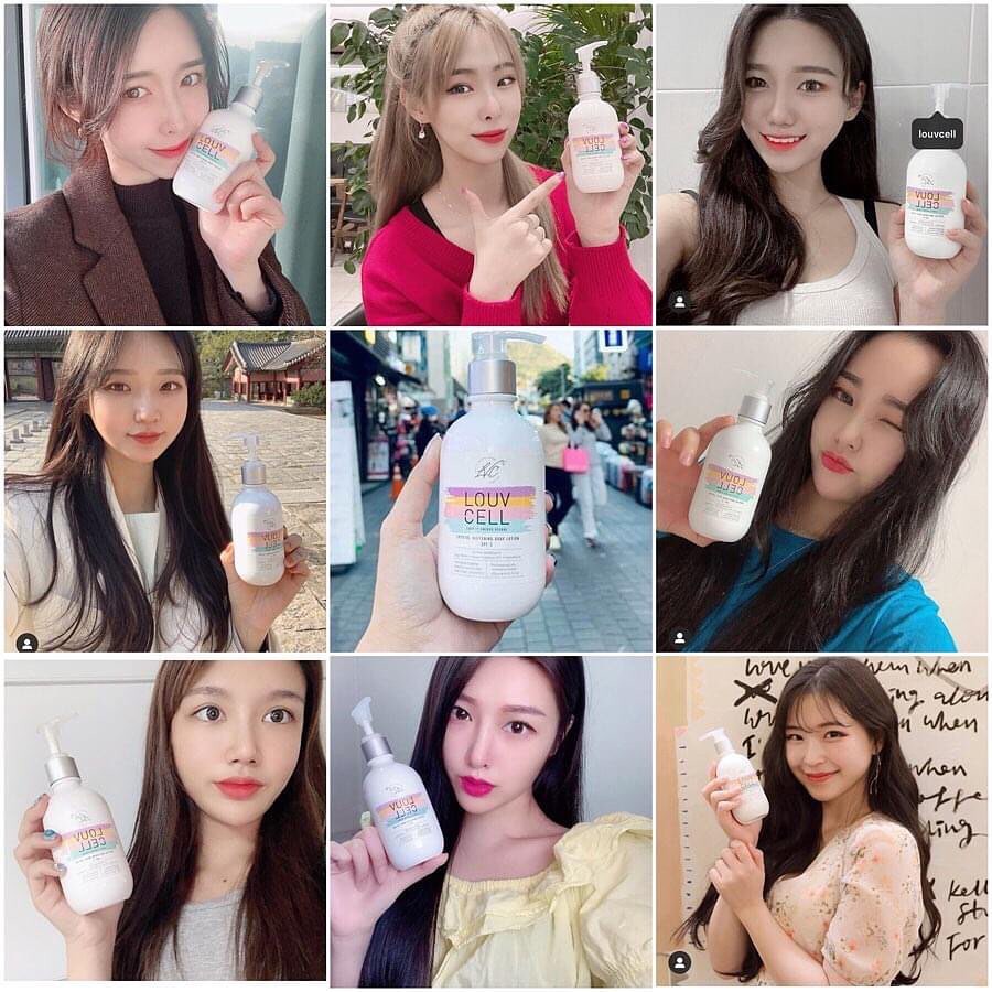 Kem dưỡng trắng Body LOUV CELL 250ml | BigBuy360 - bigbuy360.vn