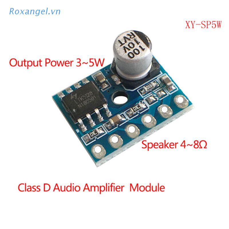 Mô Đun Khuếch Đại Âm Thanh Kỹ Thuật Số ROX XY-SP5W 5128 D 5W Mono