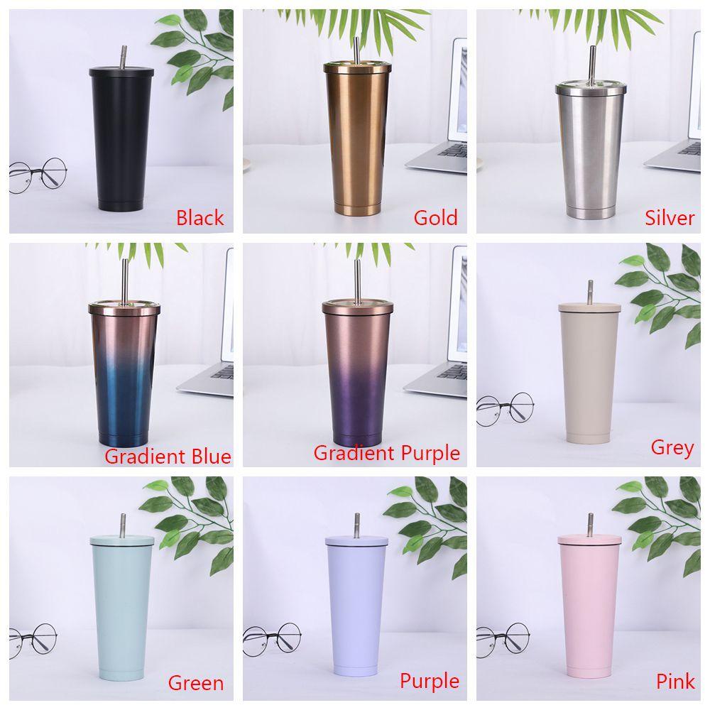 Cốc Uống Bia / Trà / Nước Uống Chân Không 500ML Tiện Dụng Mang Theo Du