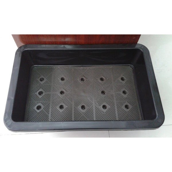 Khay Nhựa Trồng Rau Thông Minh ( Kèm lưới ) Nhiều Màu - Kích thước : 65cm x 42cm x 16cm