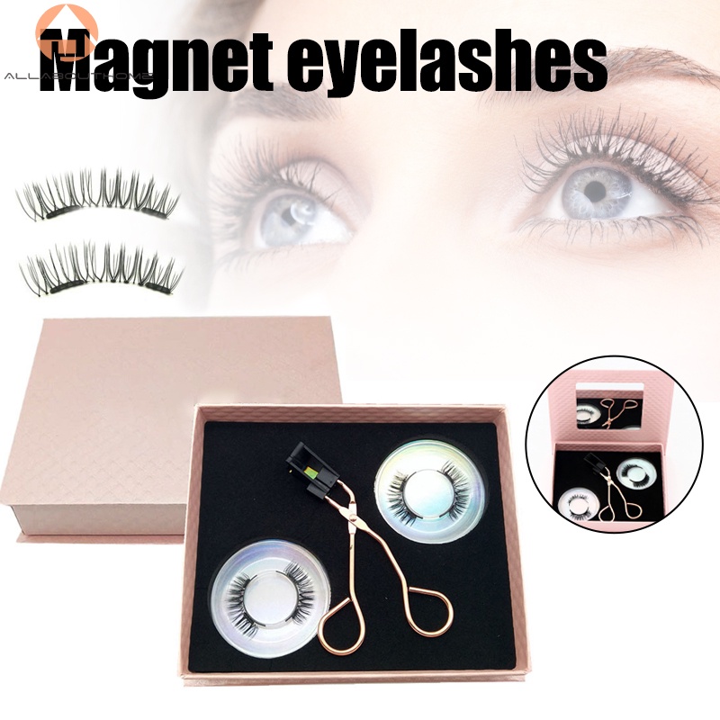 Bộ lông mi giả từ tính không dùng keo với lông mi giả mềm mại có thể tái sử dụng

