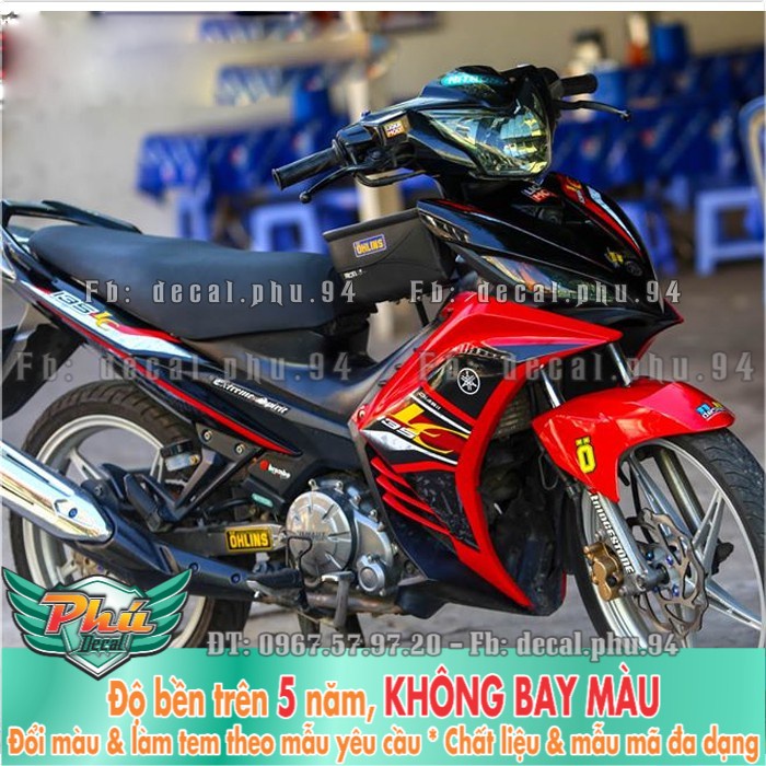 Tem rời EX 2011-2014 Tem rời LC 2020 đỏ đen (P) -1