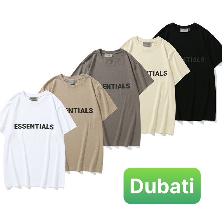 ÁO THUN PHONG CÁCH HÀN QUỐC ÁO NAM NỮ ESSENTIALS SIÊU HOT HÈ KIỂU MỚI 2022 - DUBATI FASHION