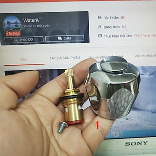 Tay Vặn Vòi Nước (núm vặn củ sen tắm, vòi hồ, vòi rửa chén bát )