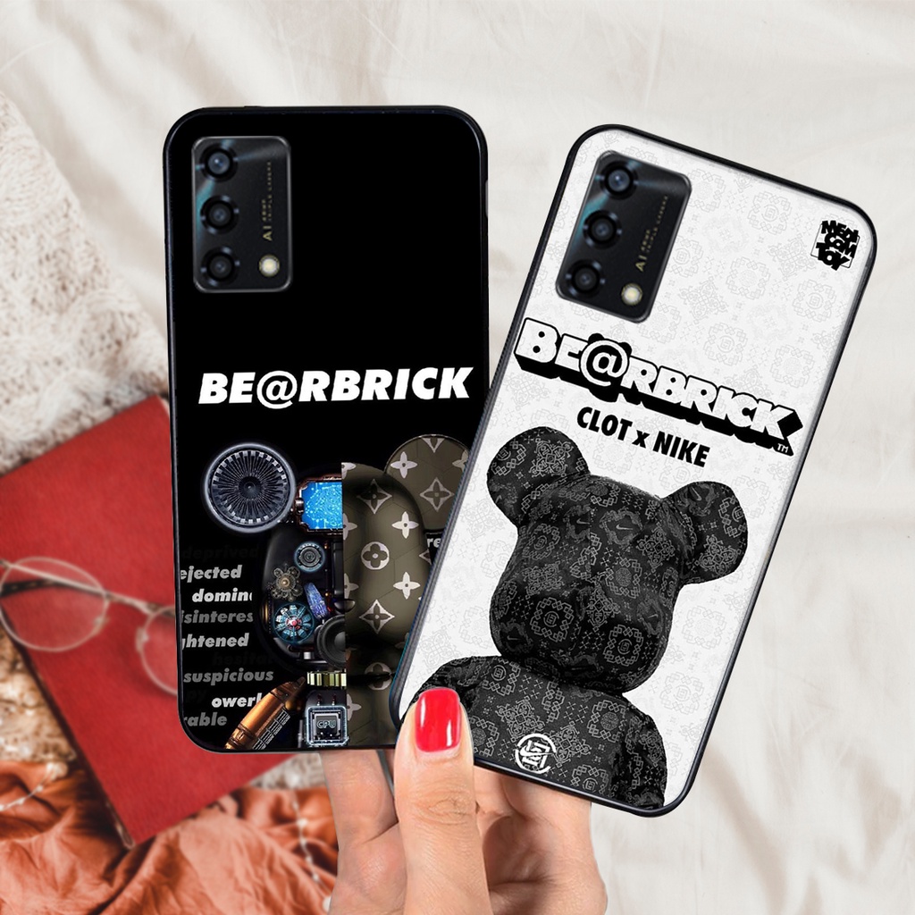 Ốp lưng điện thoại Oppo A54 - Oppo A74 - Oppo A94 - Oppo A95 bearbrick in hình chất lượng cao-giá rẻ