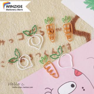 Kẹp Giấy Winzige Hình Củ Cà Rốt Đáng Yêu