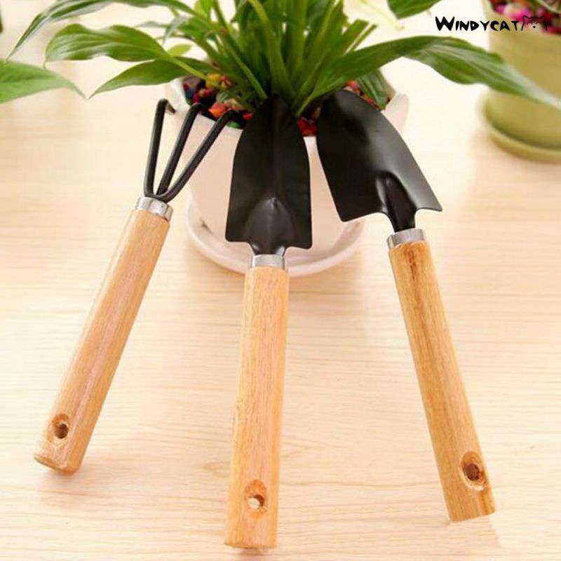 Bộ Cuốc Xẻng Làm Vườn Mini 3 Món SIGO