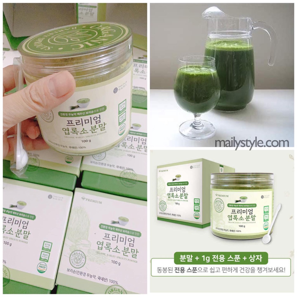 Bột Diệp Lục Thượng Hạng JeJu