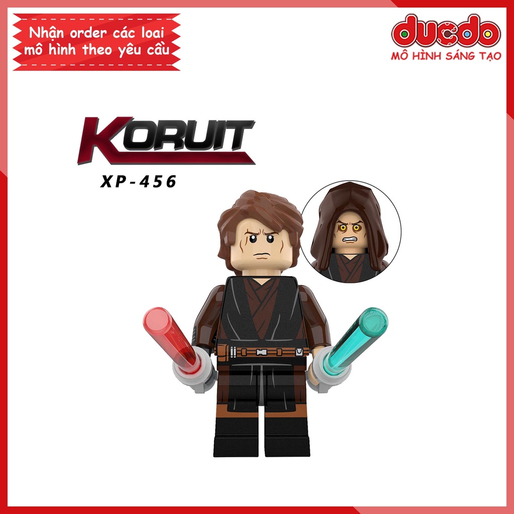 Minifigures nhân vật Chiến tranh giữa các vì sao - Đồ chơi Lắp ghép Xếp hình Mô hình Mini Koruit KT1059