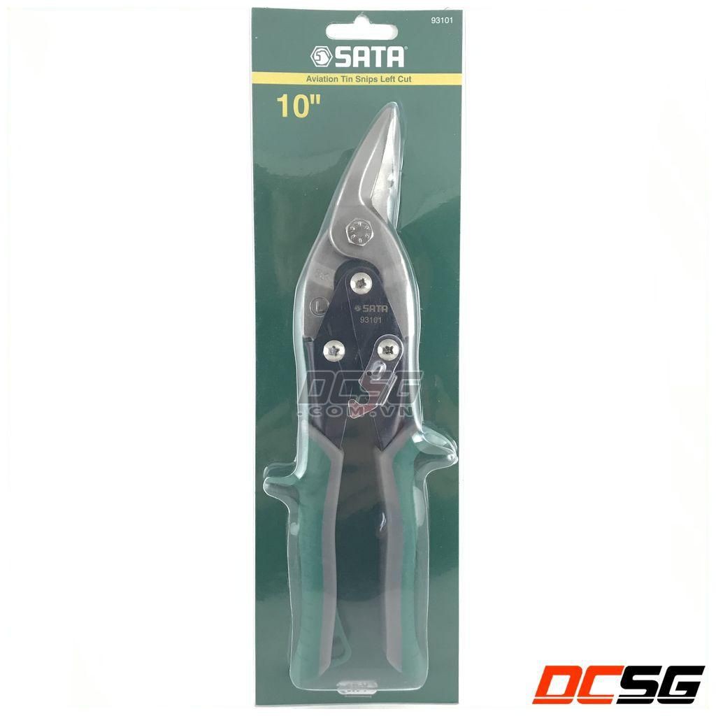 Kéo cắt tôn mũi cong trái 10&quot;/250mm Sata 93101