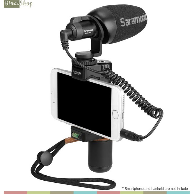 Micro shotgun cho điện thoại smartphone Saramonic Vmic Mini