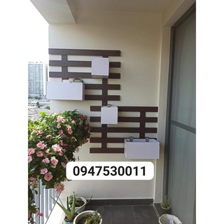 Thanh đa năng composite trang trí ban công ,vách ,hàng rào, Cắt miễn phí theo kích thước.