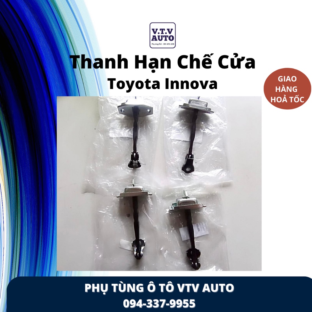 Thanh Hạn Chế Cửa Toyota Innova Các Đời Từ 2006 đến 2022