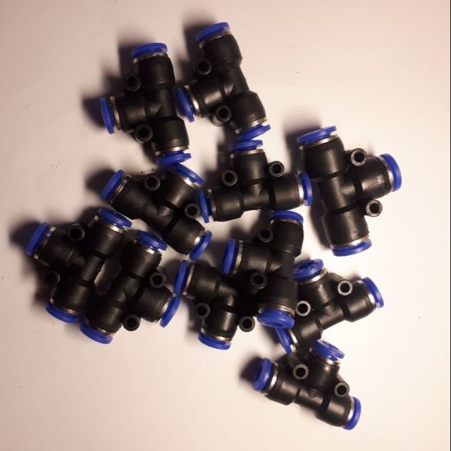 Tê nối nhanh các ống 6,8,10