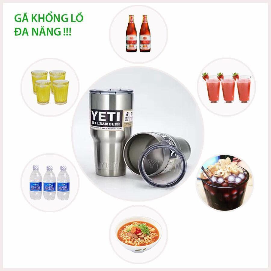 Ly giữ nhiệt iced americano coffe inox 304 cao cấp không gỉ, cốc uống nước giữ nhiệt có ống hút tiện lợi