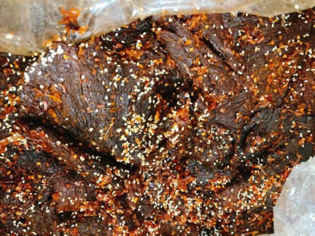 Khô bò đen tẩm mật ong