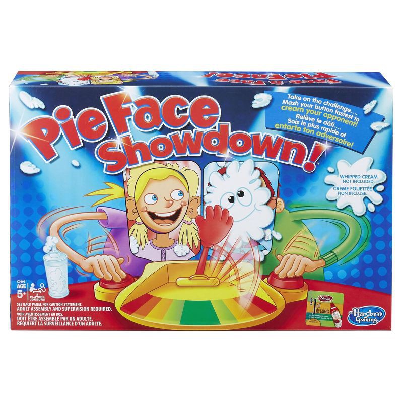Đồ chơi Pie Face Showdown đầy đủ phụ kiện - Đồ chơi úp bánh kem 2 người chơi đối kháng