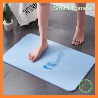 Thảm đá siêu thấm thảm lau chân hút nước 60x39 cm nhanh khô chống trơn trượt nhật bản cao cấp