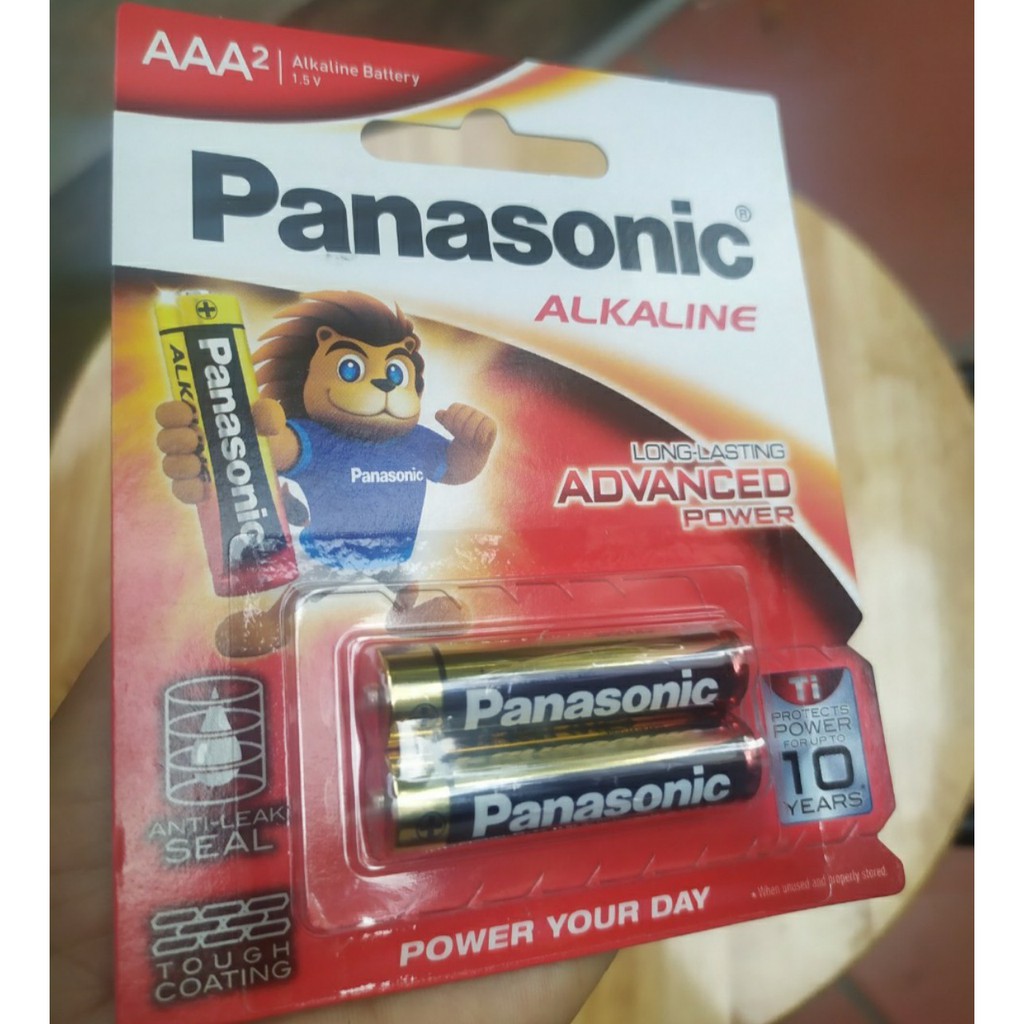 Pin AAA Panasonic ALKALINE 1.5V ( Pin Chuẩn Dành Cho Máy Đo Huyết Áp )