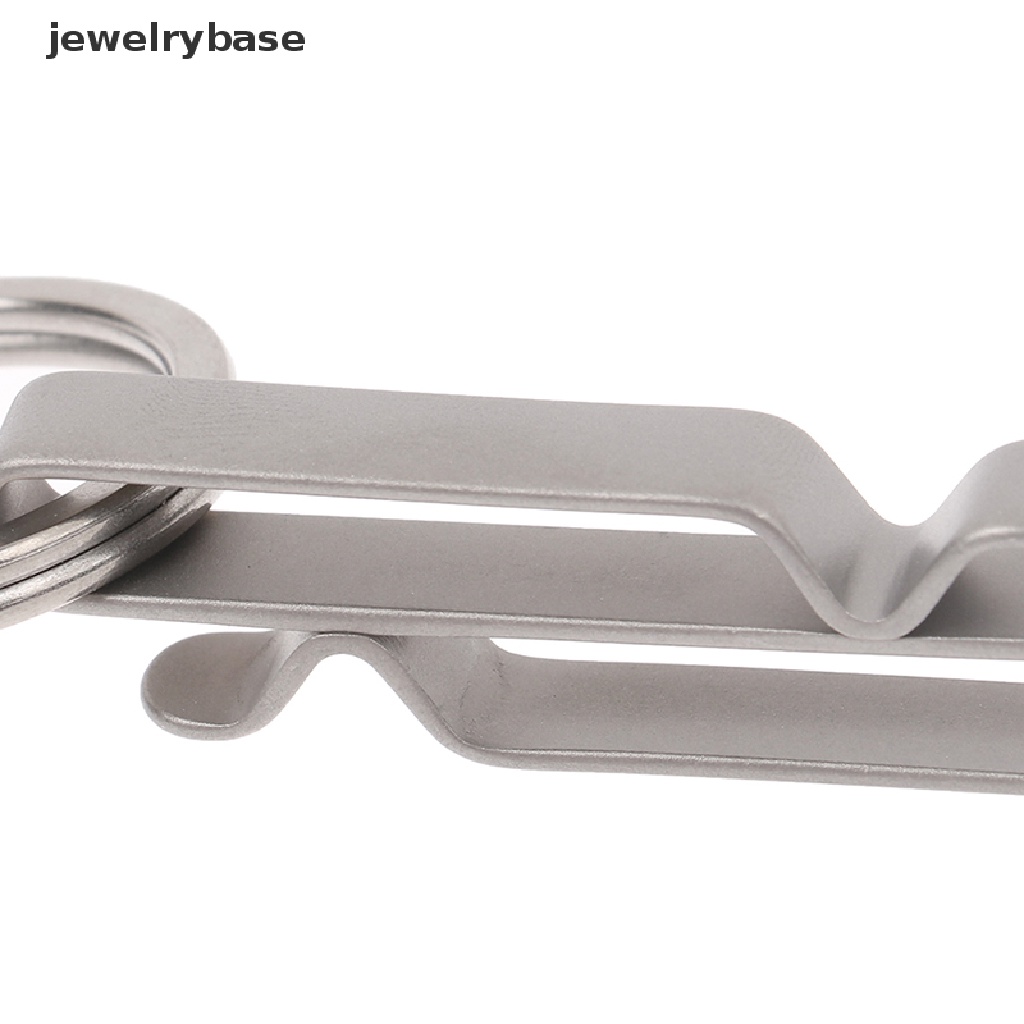 Móc Khóa Dây Ruy Băng Đầu Kẹp Thắt Lưng Đi Bộ Đường Dài Bằng Hợp Kim Titan Nhanh Chóng