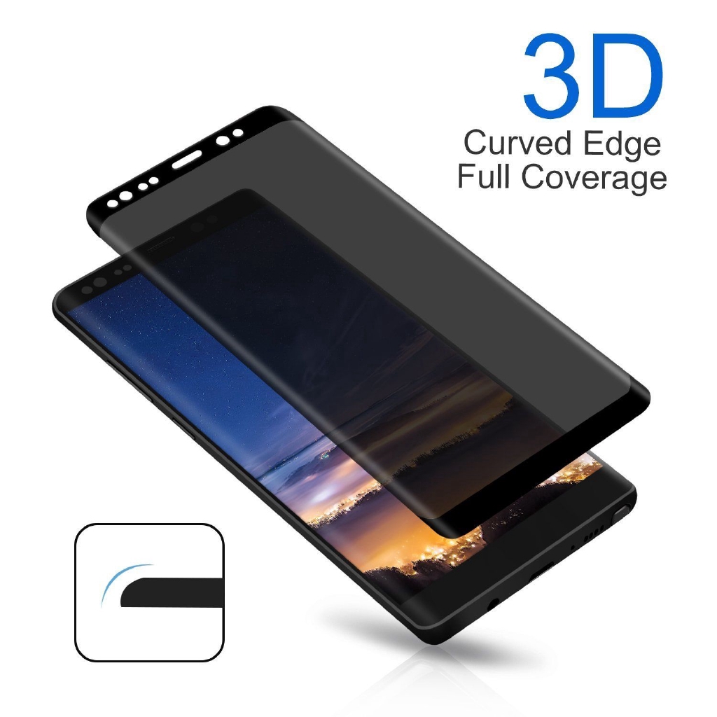 1 / 2 / 3 Kính Cường Lực Chống Nhìn Trộm Cho Samsung Galaxy S9 S10 Plus
