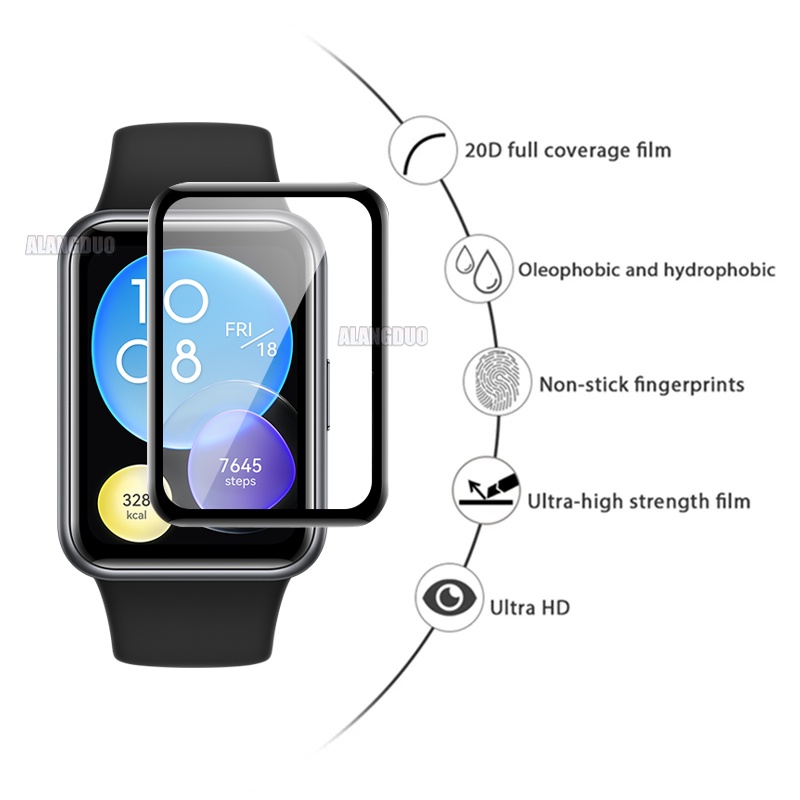 Set 3 Kính Cường Lực Bảo Vệ Màn Hình Cho Đồng Hồ Thông Minh Huawei Watch Fit 2 Fit 2 fit2