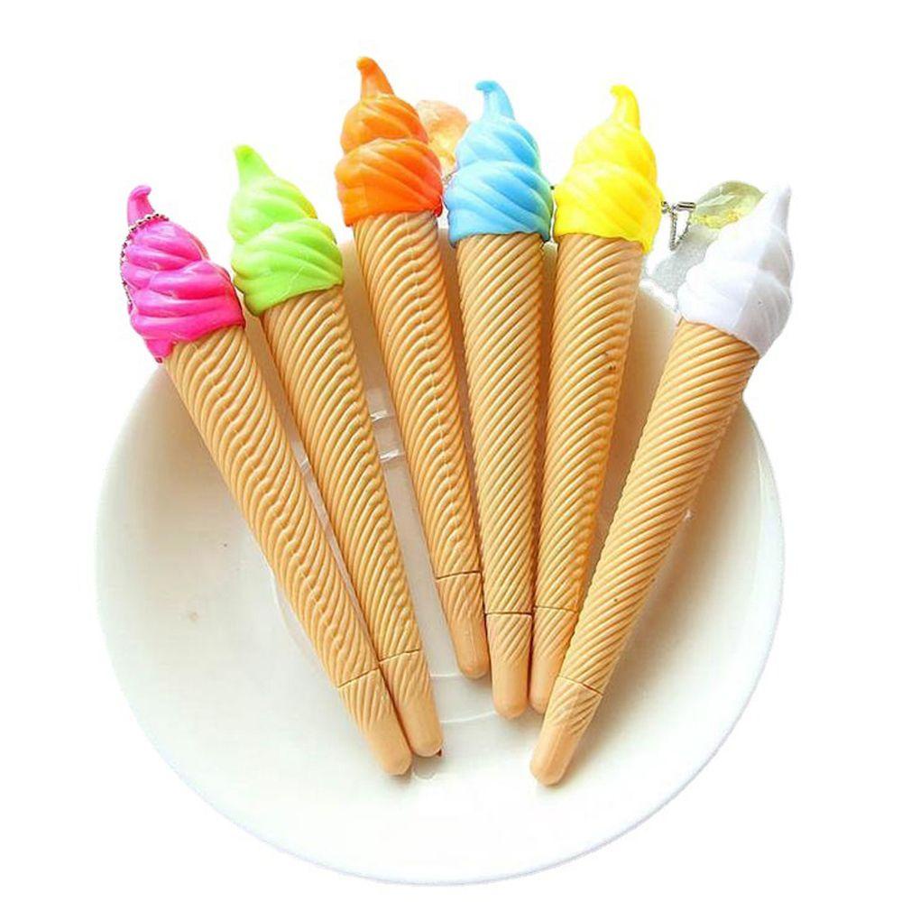 Bút Mực Đen Hình Cây Kem Dễ Thương