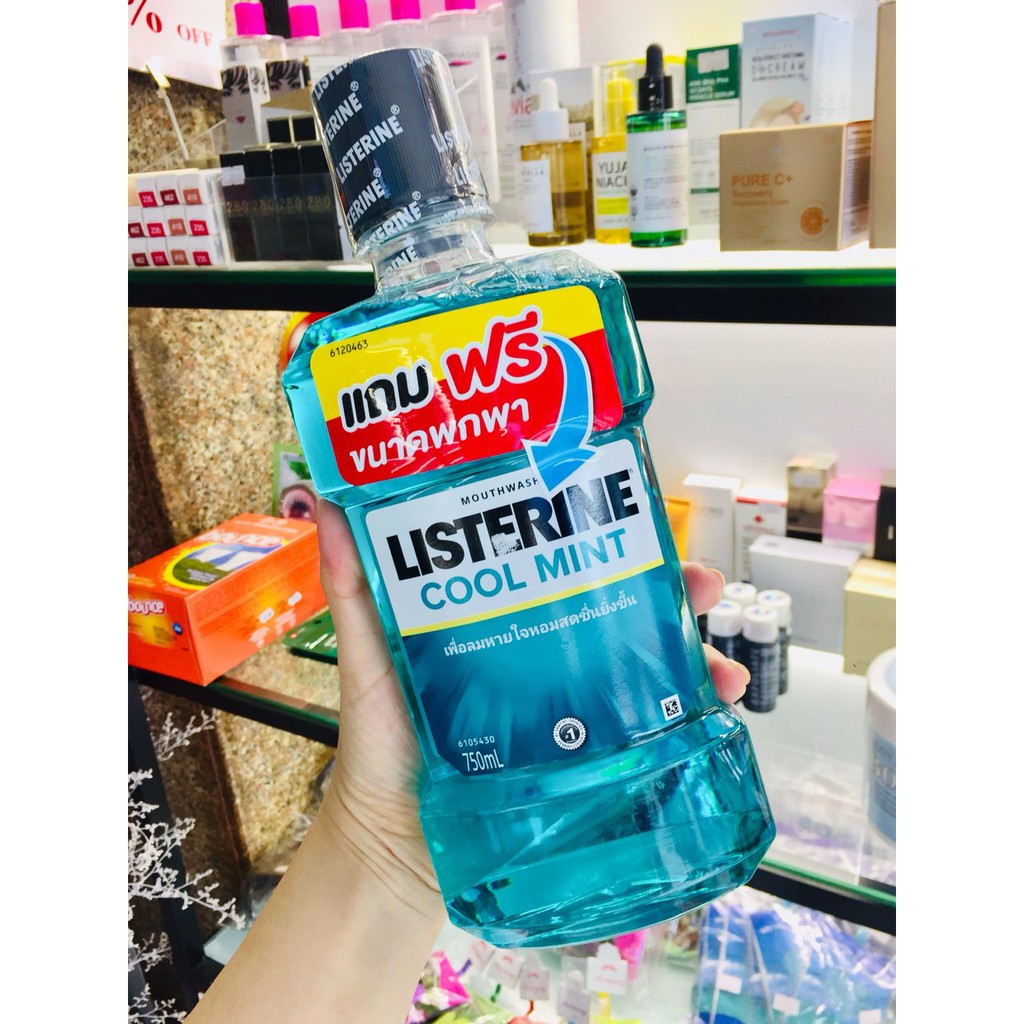 NƯỚC SÚC MIỆNG LISTERINE THÁI LAN 750ML/250ML/100ML