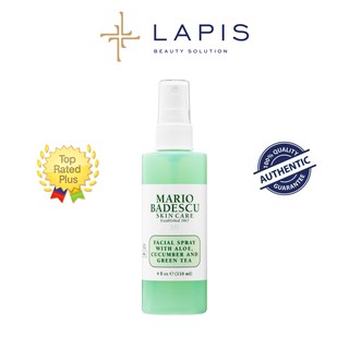 Nước hoa hồng da dầu mụn Mario Badescu Facial Spray with Aloe, Cucumber & Green Tea 118ml